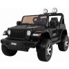 Mamido elektrické autíčko Jeep Wrangler Rubicon 4x4 černá