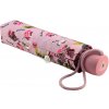 Fulton L354 pink floral deštník skládací růžový