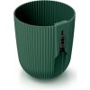 Prosperplast Nástěnný květináč MILLA WALL 14,6 cm tmavě zelený