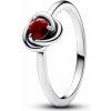 PANDORA prsten Červený kruh věčnosti 52 192993C01-52