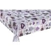 Obrus PVC 3581102 návin 20m, šířka 140 cm, levanduľa, IMPOL TRADE