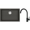 Súprava granitový drez Franke Maris 125.0716.376, kuchynská batéria Franke Lina 115.0626.019