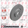 ZIMMERMANN Brzdový kotúč 400.5503.70