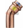 MED PRESS OBLUK 45° JEDNOTKOVÝ 9040 GAS/H2O Priemer: 35