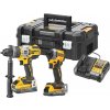 DeWALT DCK2052H1E1T - AKU kombo súprava 18V PowerStack™, 1×5,0Ah a 1×1,7Ah (DCD999, DCF850), TSTAK™ II