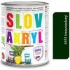 Slovlak Slovakryl 0551 - tmavozelený 0,75kg