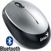 GENIUS myš NX-9000BT Bluetooth 4.0/ 1200 dpi/ bezdrátová/ dobíjecí baterie/ stříbrná 31030299102