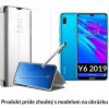 Otváracie Púzdro Luxria Clear View pre Huawei - Strieborné pre Huawei: Y6 (2019)