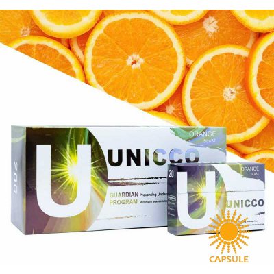 UNICCO 4% Orange bez Mentolu Kartón