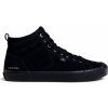 Dámske voľnočasové topánky Cariuma OCA High All Black Suede Sneaker