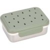 Lässig Lunchbox Stainless Steel Happy Prints olivová