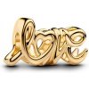Prívesok PANDORA s nápisom LOVE 763055C00