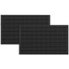 EcoFlow Power Kits 2 x 100W Rigid Solar Panel Combo