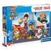 Clementoni Puzzle Tlapková patrola: Správny tím MAXI 104 dielikov