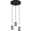 Luster TRIO 304330334 TOSH 3x E27 40 W biely/čierny