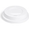 SAHM Viečko vypuklé biele pre papierové poháre priemer 73 mm 100021019