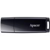 Apacer USB flash disk, USB 2.0, 64GB, AH336, čierny, AP64GAH336B-1, USB A, s krytkou
