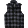Teddyfleece Vest Men - black/grey 3XL