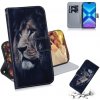 Peňaženkové kožené puzdro na Honor 8X - Lion