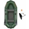Kolibri boats | Čln Kolibri K-290 T profi zelený, lamelová podlaha