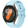 VSETKONAMOBIL 85970 WAVE Silikónový remienok pre Samsung Galaxy Watch 7 (40mm / 44mm) svetlomodrý