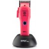 MRD PRO SmartBrain BRUSHLESS Super Torque Motor Clipper - profesionálny strihací strojček + M22 - olej na mazanie, 200 ml PINK - ružový