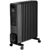 Sencor SOH 8211GY čierna / olejový radiátor / 1000W-1200W-2400W / 3 úrovne / 11 rebier (8590669374335)