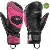 Leki WCR Venom 3D Junior Mitt detské lyžiarske palčiaky black/ice lemon