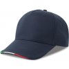 Atlantis Headwear Kšiltovka Recy Five Italia, 5 panelová COT33028100399-navy Navy UNI