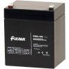 FUKAWA akumulátor FW 5-12 U (12V; 5Ah; faston F2-6,3mm; životnosť 5 rokov)