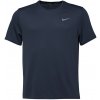 Pánske tréningové tričko Nike, NK DF UV MILER SS tmavo modrá,Strieborná L