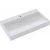 MEXEN - Ava umývadlo na dosku liaty mramor 1/O 120 x 46, biela 23011201