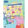 Veselé vybarvování se super samolepkami Prasátko Peppa