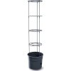 PROSPERPLAST Kvetináč na pestovanie paradajok TOMATO GROWER, 39,2 cm, výška: 153 cm, antracit