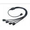 AKASA - RGB LED kabel-splitter- 50 cm AK-CBLD04-50BK
