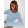 Sweater-AT-SW-2332-2.62-light blue šedá L Wool Fashion Italia 2016103562213