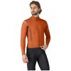 CASTELLI Cyklistická zateplená bunda - PERFETTO ROS 3 - hnedá S