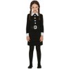 Dievčenské šaty Wednesday Addams Pre vek 3-4 roky