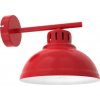 Luminex | Nástenná lampa SVEN 1xE27/15W/230V červená | LU9222