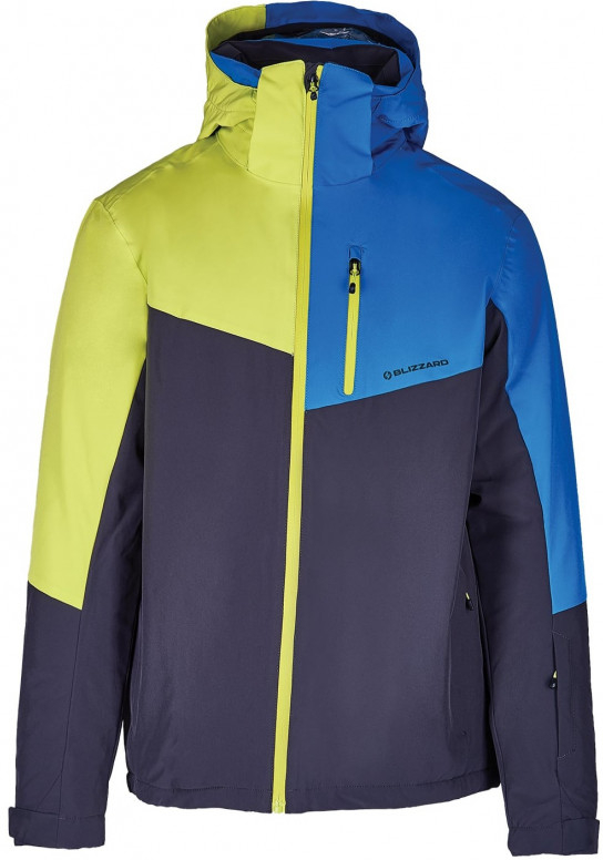 Blizzard Mens Ski jacket Cervinia grey/bright blue/neon green Šedá od 81 €  - Heureka.sk