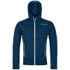 Pánska mikina Ortovox FLEECE LIGHT HOODY - tmavo modrá M