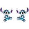 Disney Stříbrné peckové náušnice Stitch Lilo & Stitch ES00037SRHL.CS