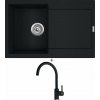 Franke MRG 611 onyx + Franke FC 6018.071 LINA onyx