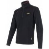 Merino Sensor WOOL Upper pánska mikina krátký zip čierna