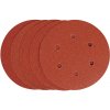 Stanley STA32347 - Papier brúsny na excentrickú brúsku, dierovaný, Ø150mm, P120, 5ks, suchý zips