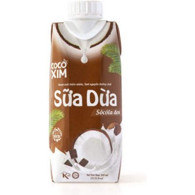 Cocoxim Kokosový nápoj čokoláda 330 ml