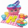 Detská jedálenská sada Vtech Veselý piknikový košík - CZ (3417766036285)