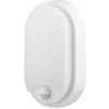 Svietidlo LED nástenné DITA OVAL W 12W CCT 1350/1700lm PIR senzor