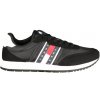 Pohodlná Pánska Športová Obuv TOMMY HILFIGER Čierna Farba: čierna, Veľkosť: 40