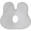 KikkaBoo Ergonomický Vankúšik Z Pamäťovej Peny Bunny Airknit Grey